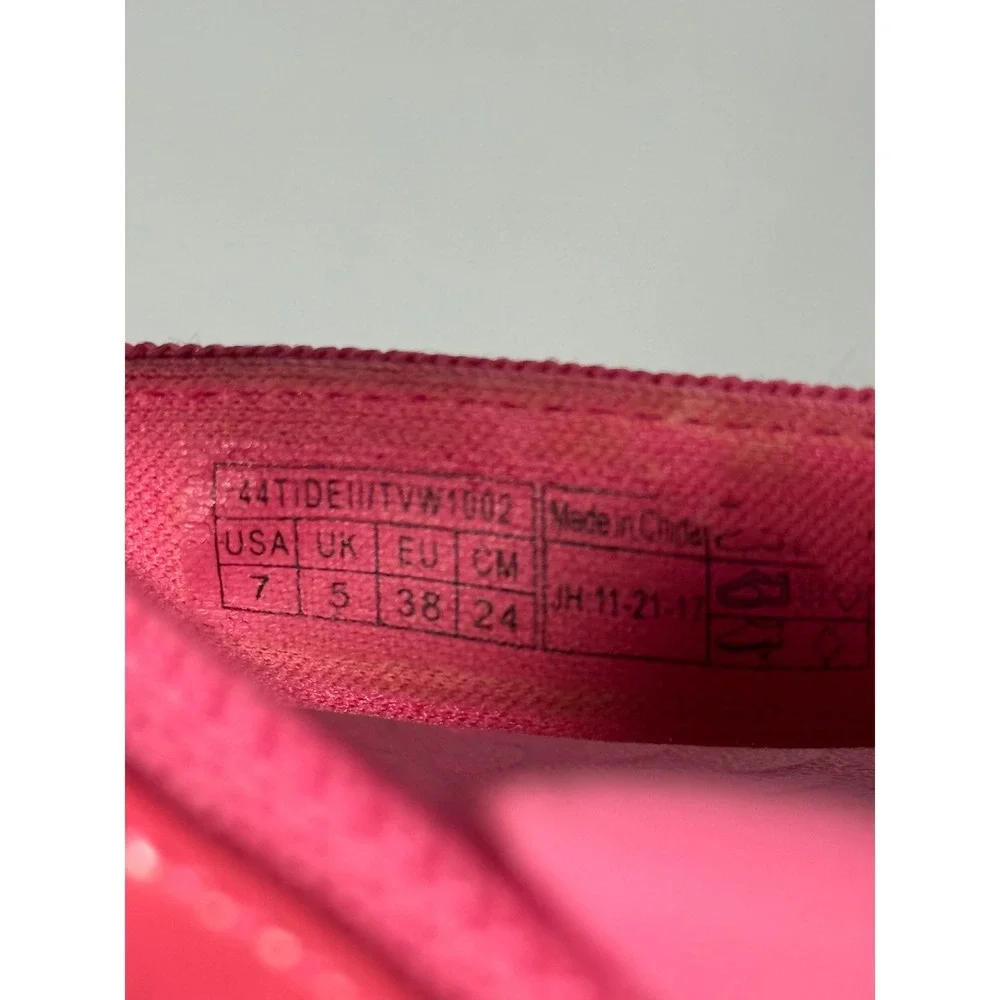 Vionic Tide II Pink Orthotic Flip Flop Sandals Womens 7 Orthaheel Thong TVW1002
